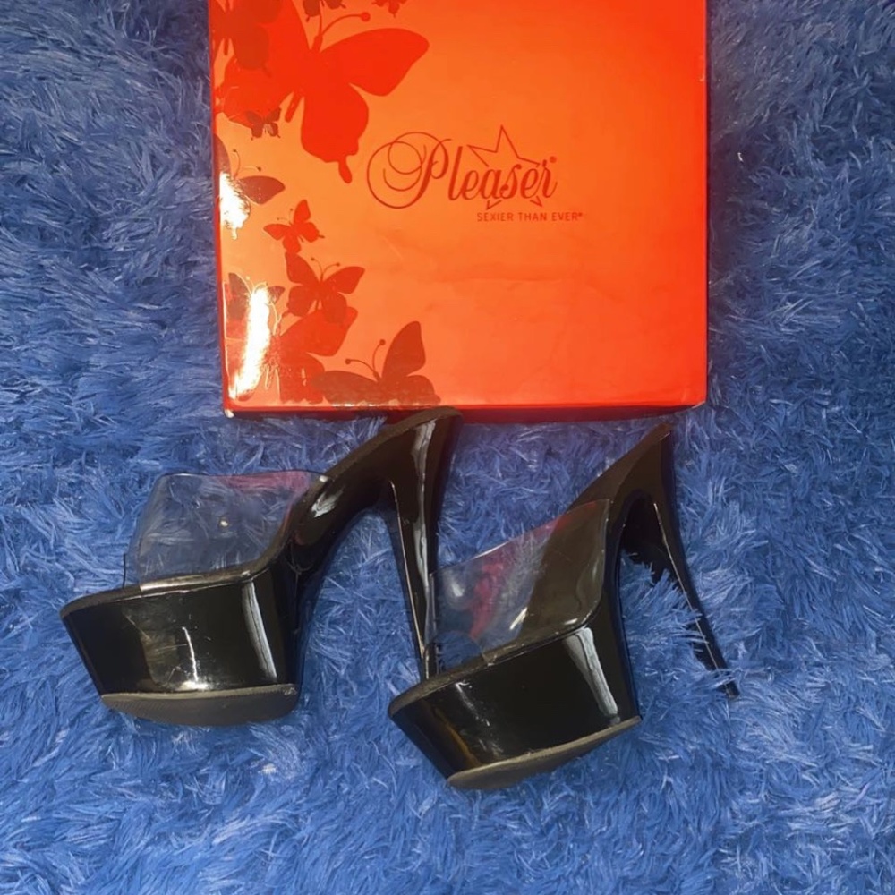Pleaser open toe sandals